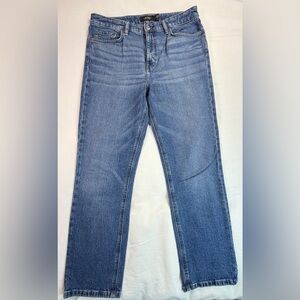 Ralph Lauren Women’s High Rise Straight Leg Jeans Size 10 Ankle Length EUC